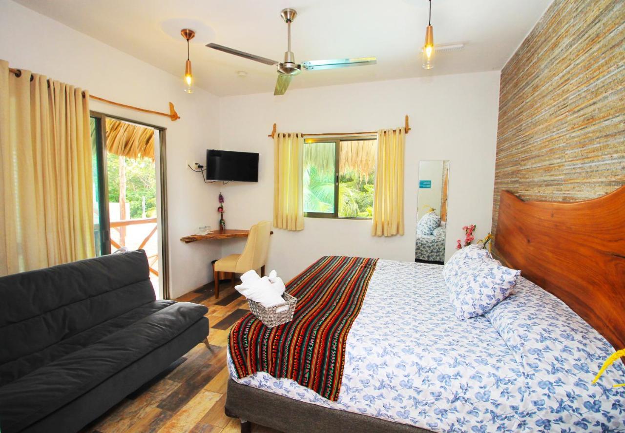 Hotel Pancho Villas Bacalar - Free Bikes And Paddles Bagian luar foto