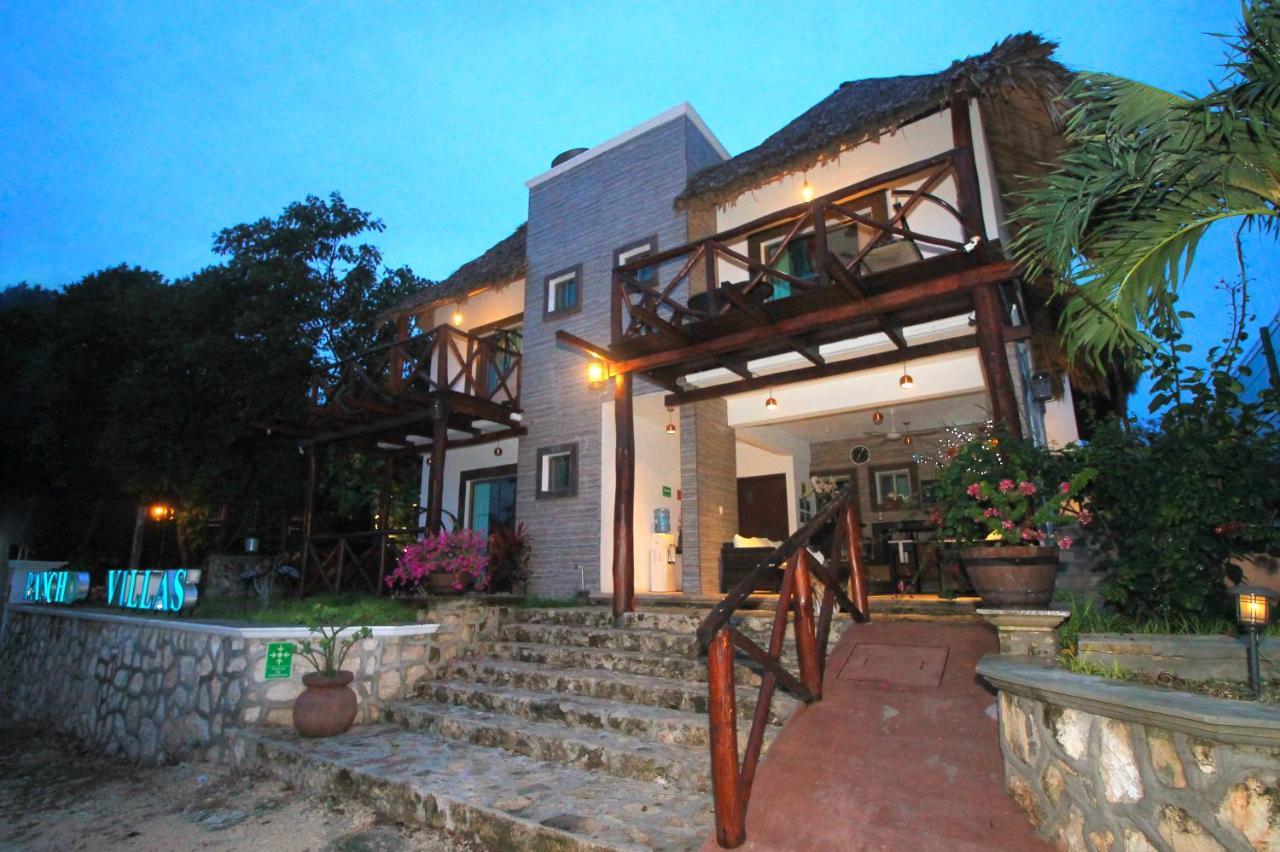 Hotel Pancho Villas Bacalar - Free Bikes And Paddles Bagian luar foto
