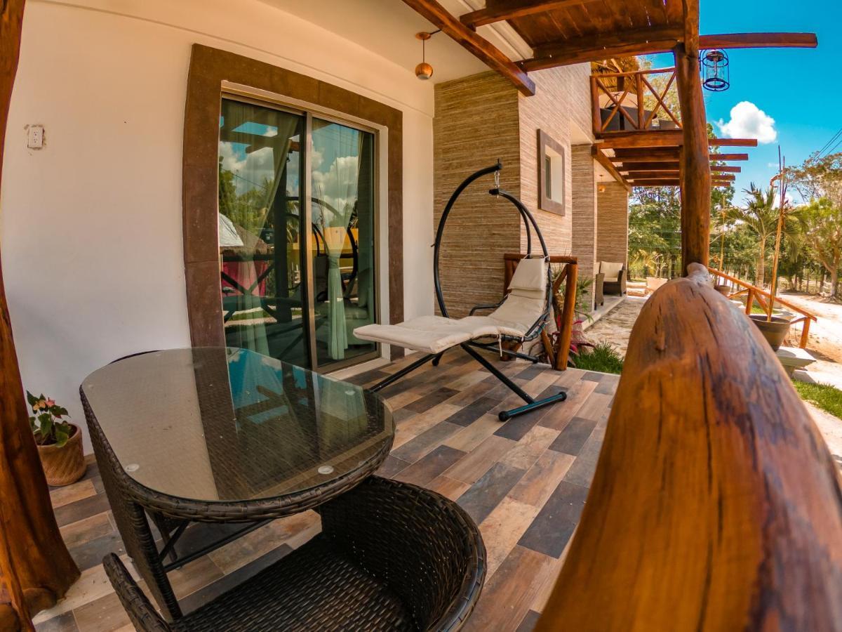 Hotel Pancho Villas Bacalar - Free Bikes And Paddles Bagian luar foto