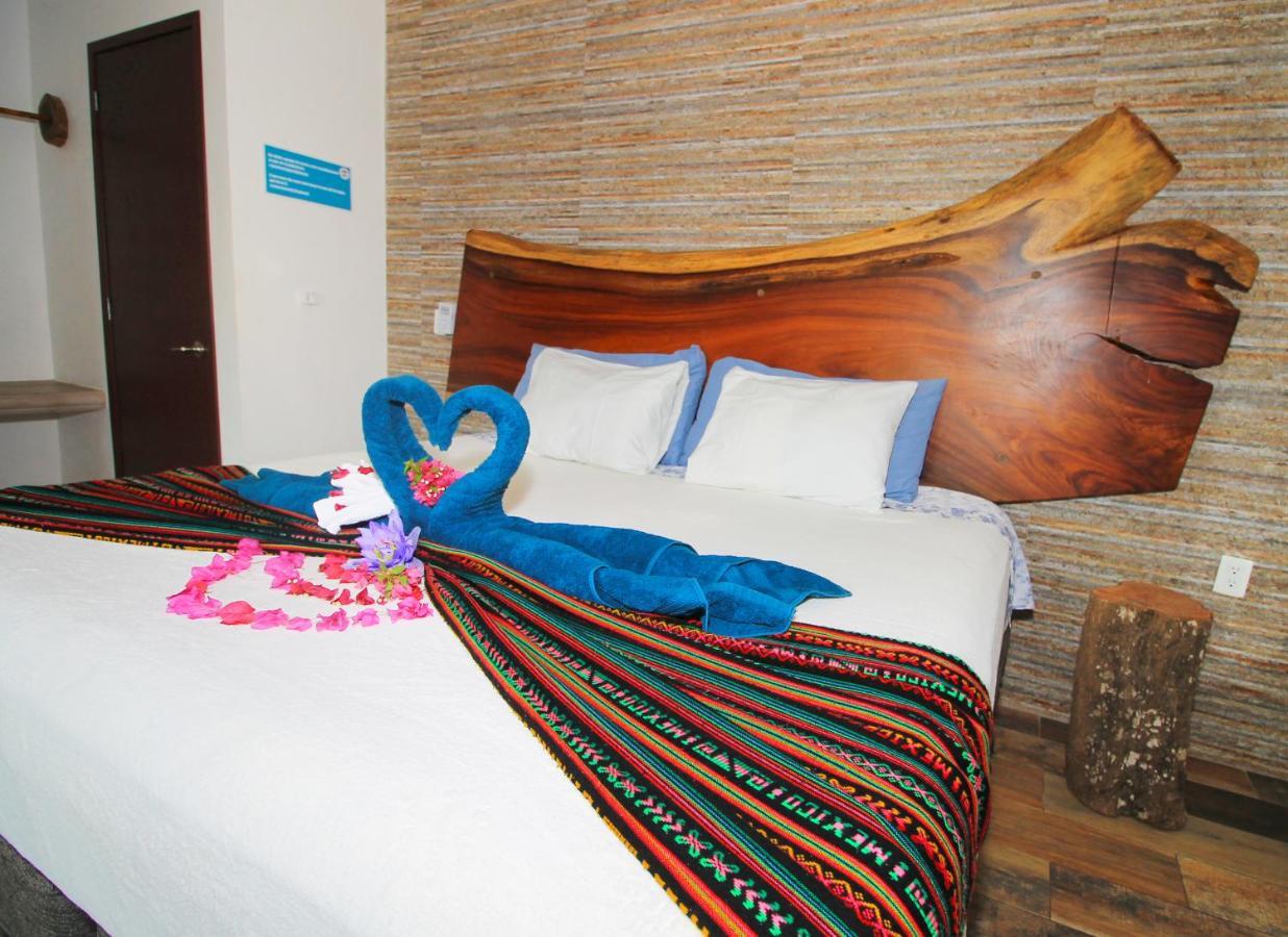 Hotel Pancho Villas Bacalar - Free Bikes And Paddles Bagian luar foto