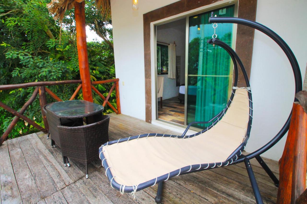 Hotel Pancho Villas Bacalar - Free Bikes And Paddles Bagian luar foto