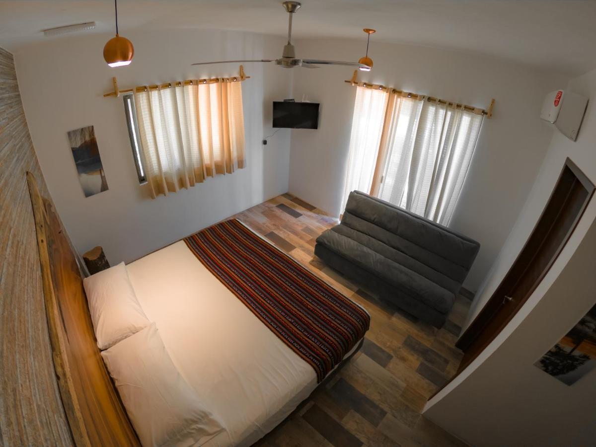 Hotel Pancho Villas Bacalar - Free Bikes And Paddles Bagian luar foto