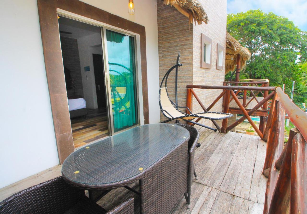 Hotel Pancho Villas Bacalar - Free Bikes And Paddles Bagian luar foto