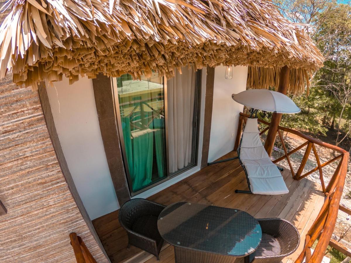 Hotel Pancho Villas Bacalar - Free Bikes And Paddles Bagian luar foto