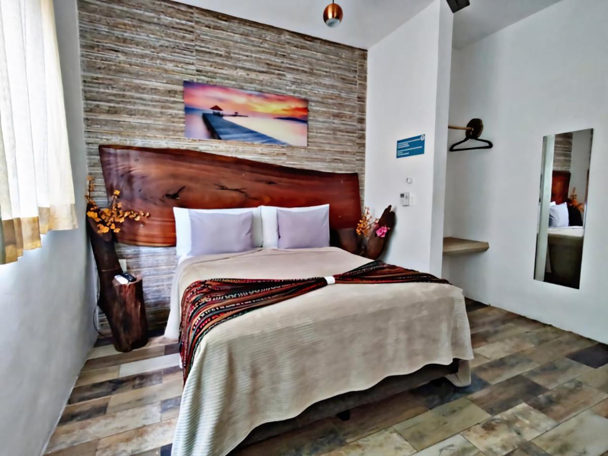 Hotel Pancho Villas Bacalar - Free Bikes And Paddles Bagian luar foto