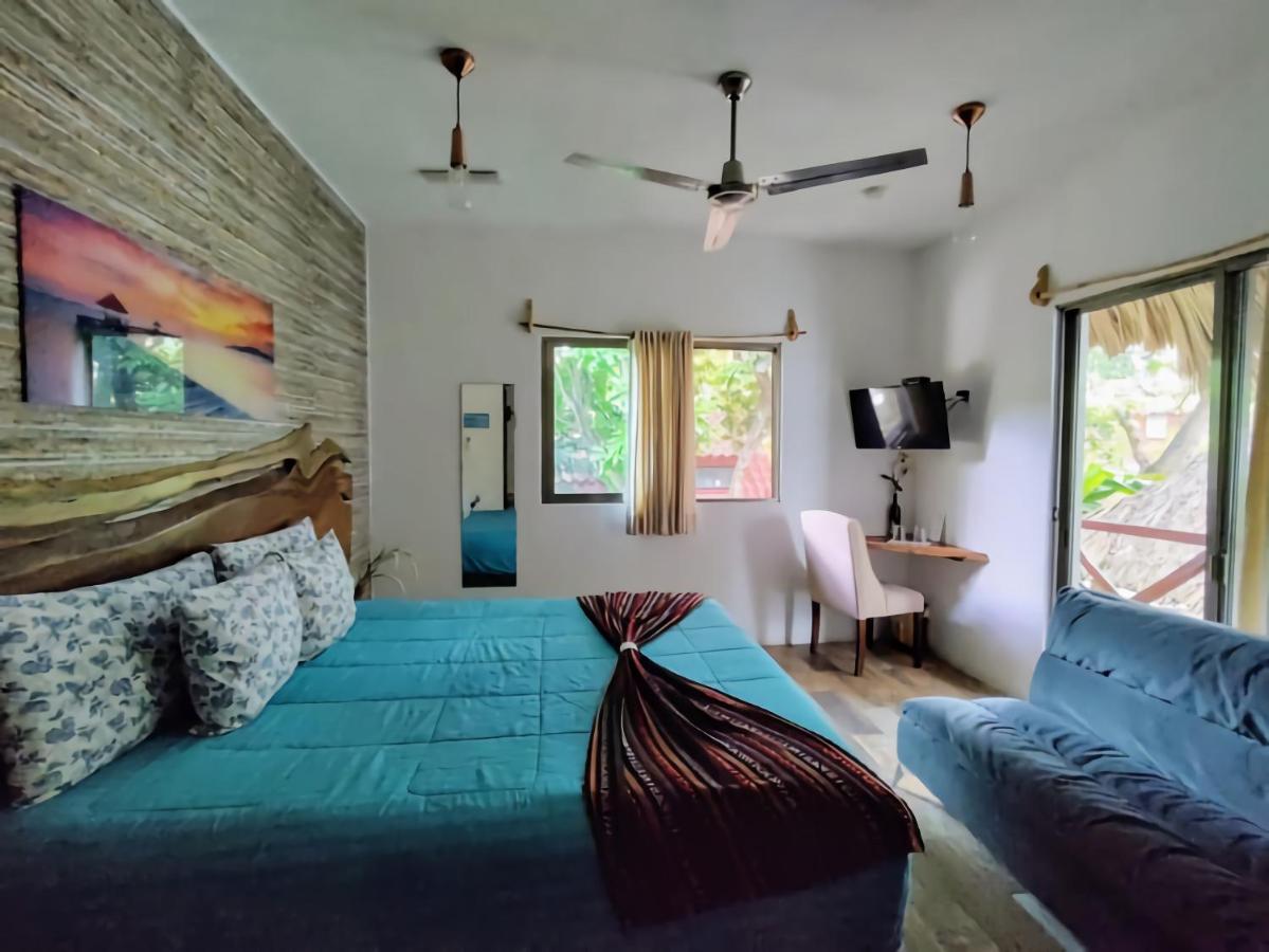 Hotel Pancho Villas Bacalar - Free Bikes And Paddles Bagian luar foto