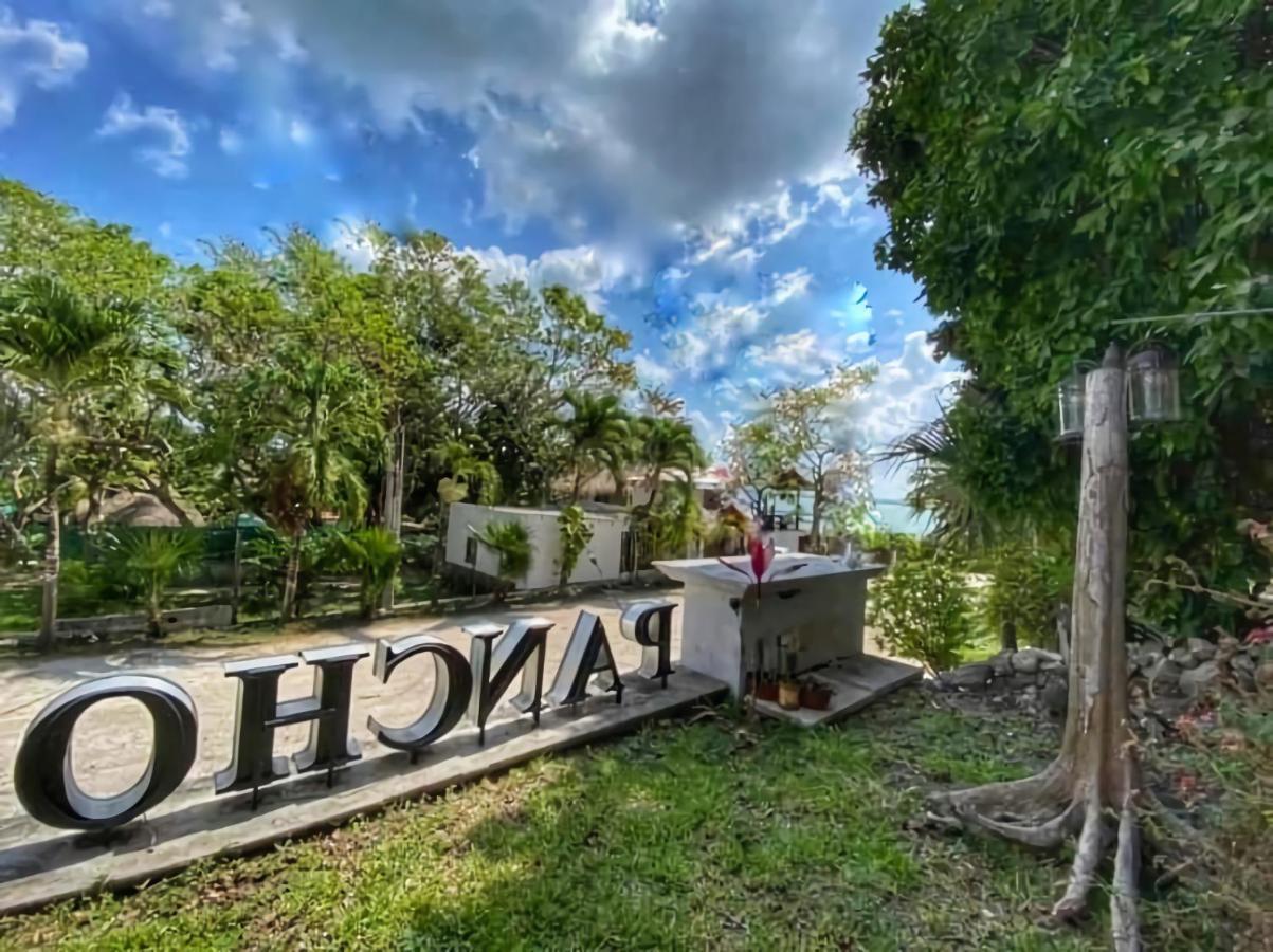 Hotel Pancho Villas Bacalar - Free Bikes And Paddles Bagian luar foto