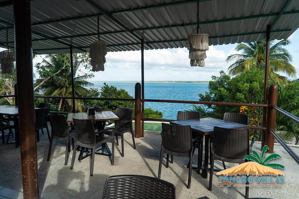 Hotel Pancho Villas Bacalar - Free Bikes And Paddles Bagian luar foto